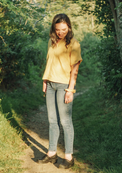 Signature Linen Box Top - Burst