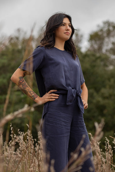 Day J Blouse and Pant Set in Tencel