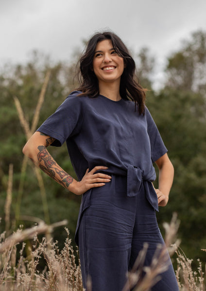 Day J Blouse and Pant Set in Tencel
