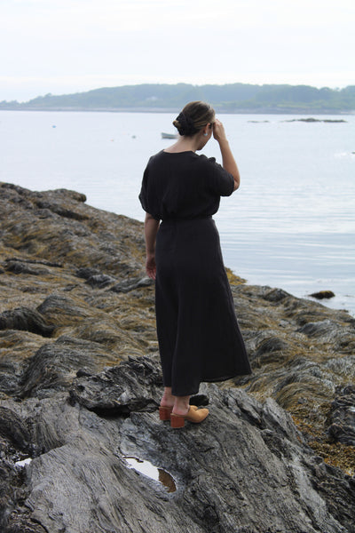 Signature Skirt - Crinkle Linen