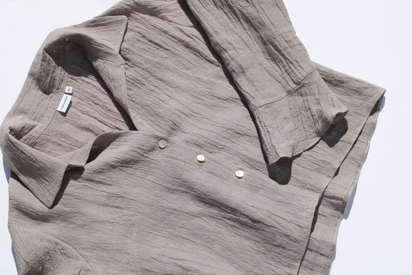 JoAnn Blouse - Bias Ruffle Sleeve