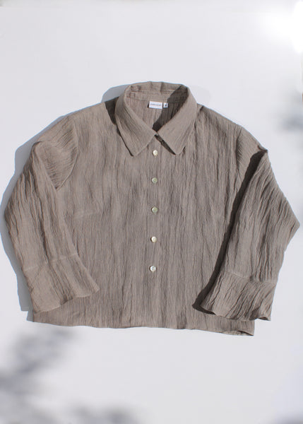 JoAnn Blouse - Bias Ruffle Sleeve