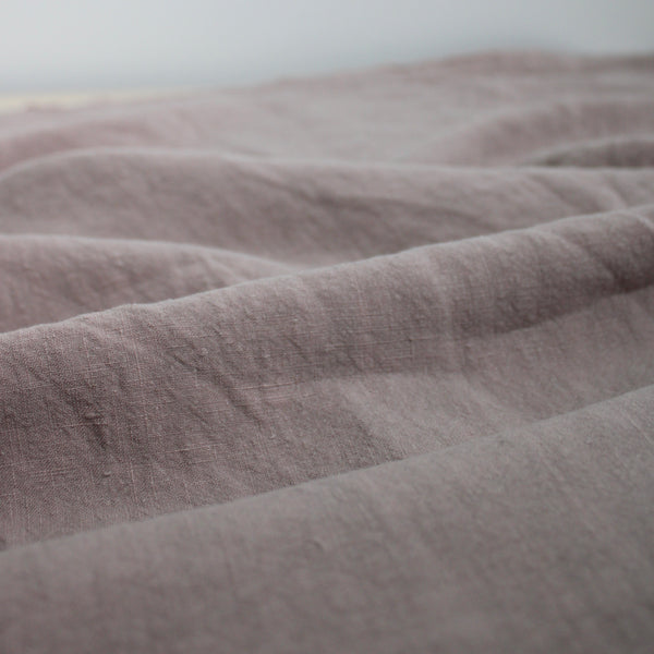 100% Antique Washed Linen - sold by the 1/4 yard - Petal
